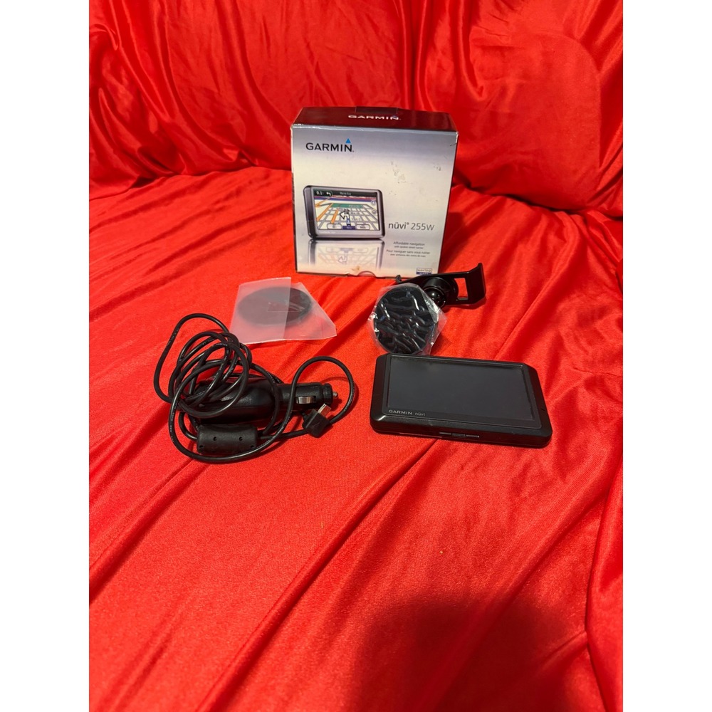 Garmin nuvi 255W Portable GPS Navigator North America Maps Wide Touchscreen Box